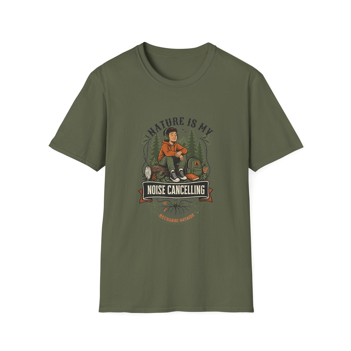 Nature Is My Noise Cancelling T-Shirt