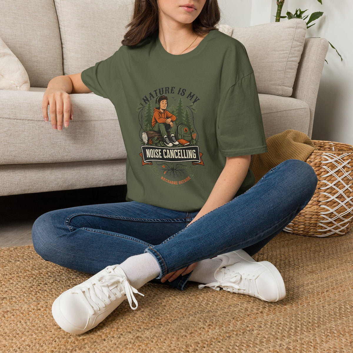 Nature Is My Noise Cancelling T-Shirt