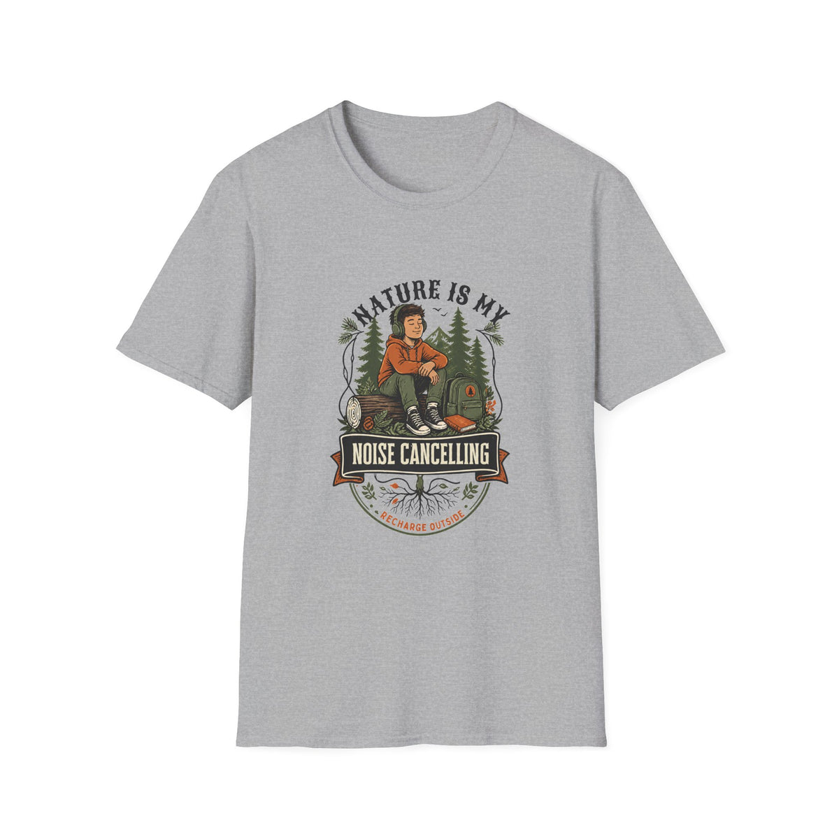 Nature Is My Noise Cancelling T-Shirt